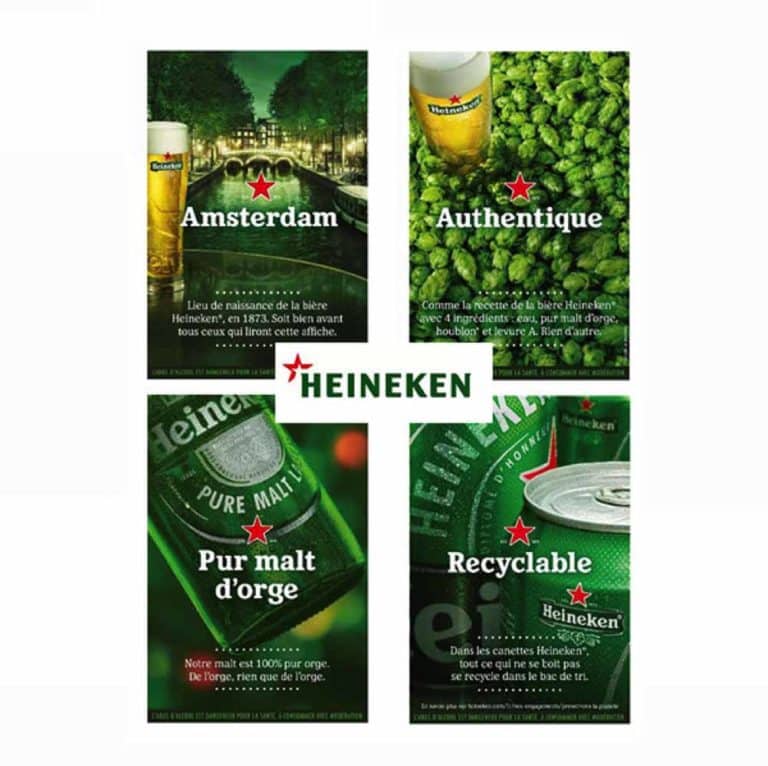 La boîte s’affiche recyclable avec Heineken • GIE La Boîte Boisson