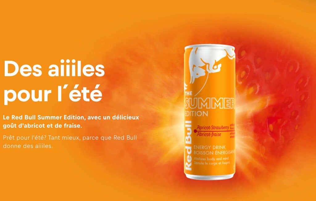 Orange is the new… Red Bull ! • GIE La Boîte Boisson