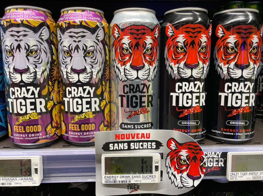 Crazy Tiger en mode feel good • GIE La Boîte Boisson